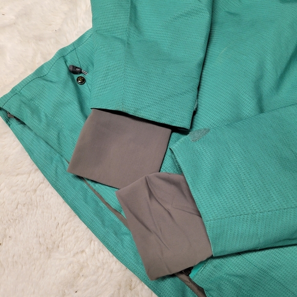 Mammut Stony HS Thermo Ski Jacket Blue Green Womens Size L - Picture 2 of 9